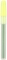 Rezerva textmarker retractabil Writech Pastel lime